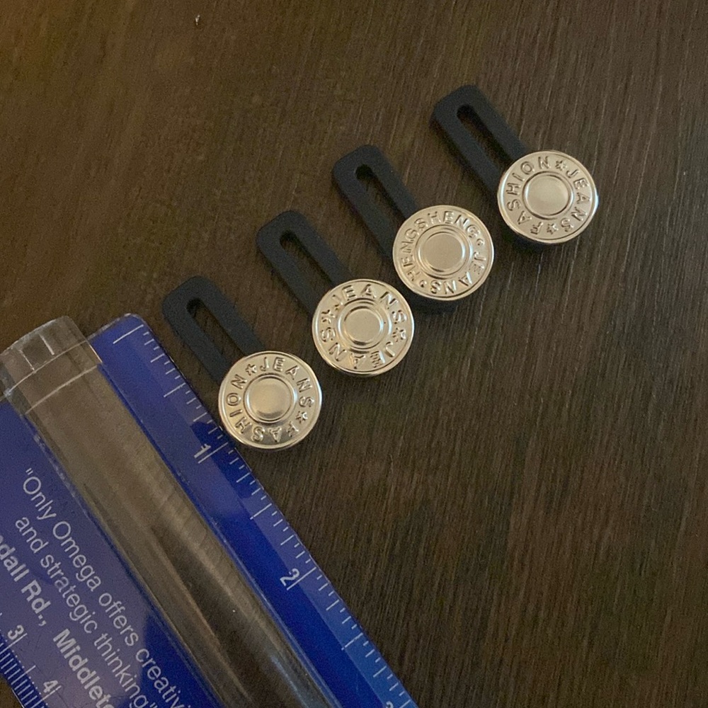 Button extenders for jeans lot of 4